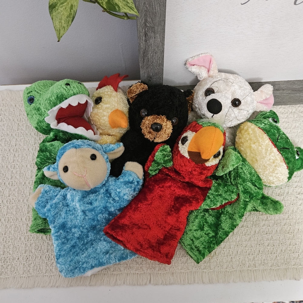 Set of 7  Hand Puppets